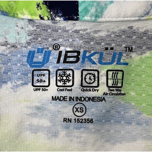 IBKUL Matilda Mock Neck Partial Zip Sleeveless Jade Golf Tennis Dress Size XS - Picture 8 of 10